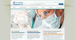 Desktop Screenshot of cliniqa.com